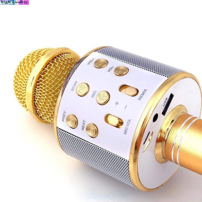 jorugo J2227 LATEST(WS858) BLUETOOTH WIRLESSMic Color may vary (Pack of 1) Microphone