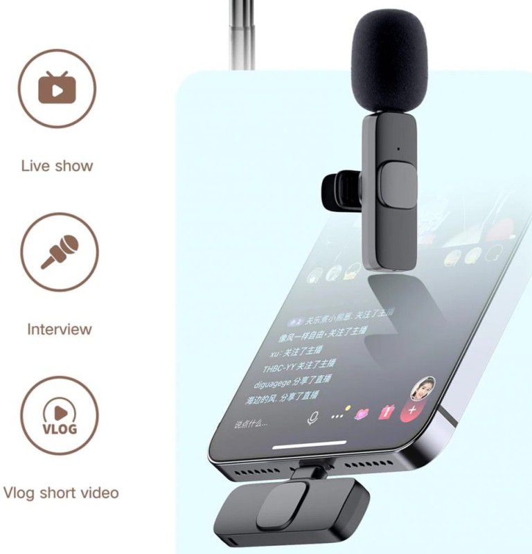 ENMORA K8 Wireless Collar Mic Mini Omnidirectional Lapel Collar R53 Microphone