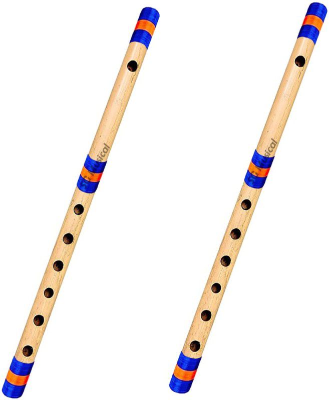 SG MUSICAL SGM-F3 Handmade Natural B Scale Bamboo Flute  (36 cm)