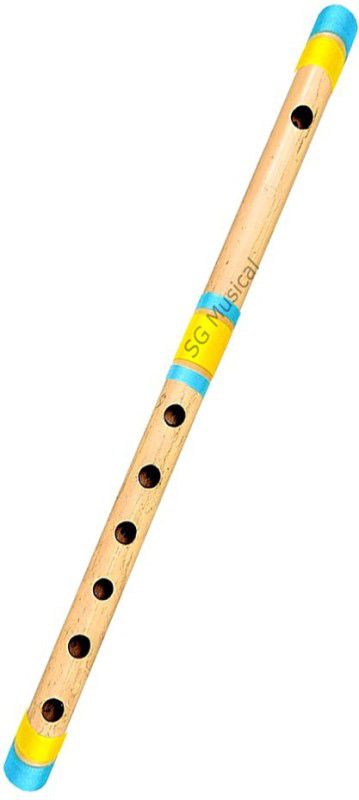 SG MUSICAL B Scale Natural Indian Bamboo Flute Bamboo Flute  (43 cm)