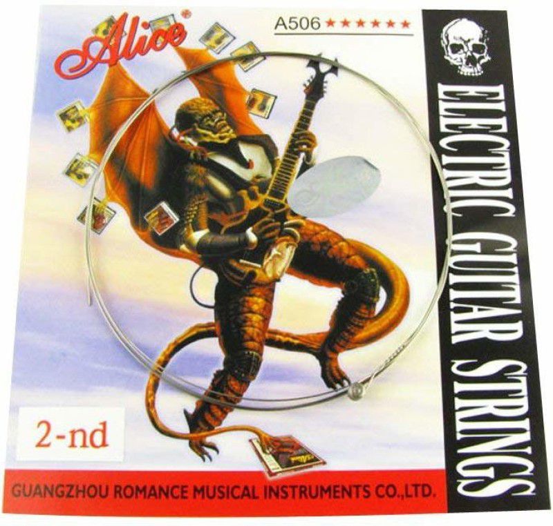 ALICE Electric 2Nd B 3Pics Guitar String  (Pack of 3, 3 Strings)