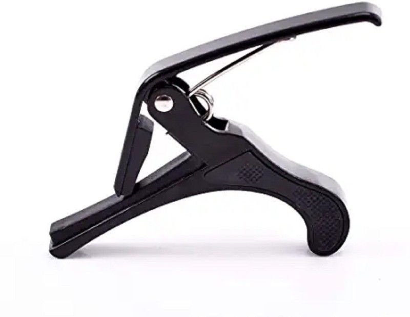 Music Mantra One Handed Trigger Guitar Metal Capo Quick Change For all type Guitars Clutch Guitar Capo  (Multicolor)