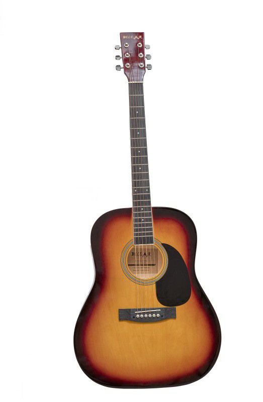 Belear K-610SSB Vega 41 Inch Brown Sunburst Spruce Dreadnought Acoustic Guitar Acoustic Guitar Spruce Rosewood Right Hand Orientation  (Brown)