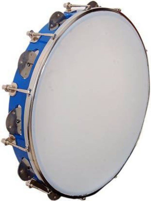 KANHA HUB 23 cm With Head Tambourine  (Plastic)