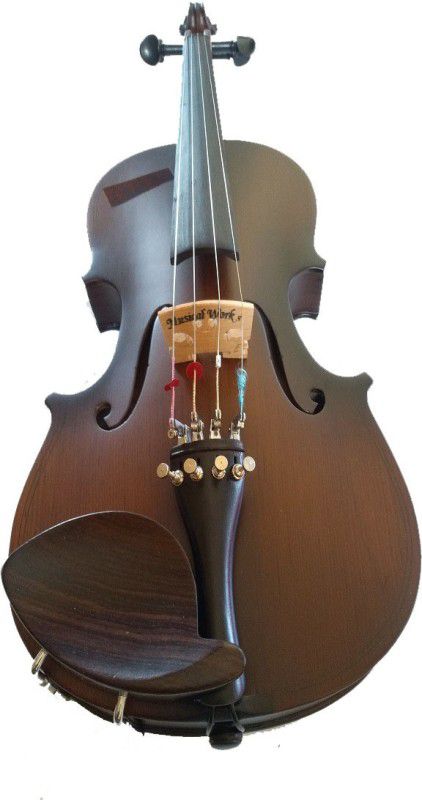 musical works 4/4 Semi- Acoustic Violin  (BROWN MATT Yes)