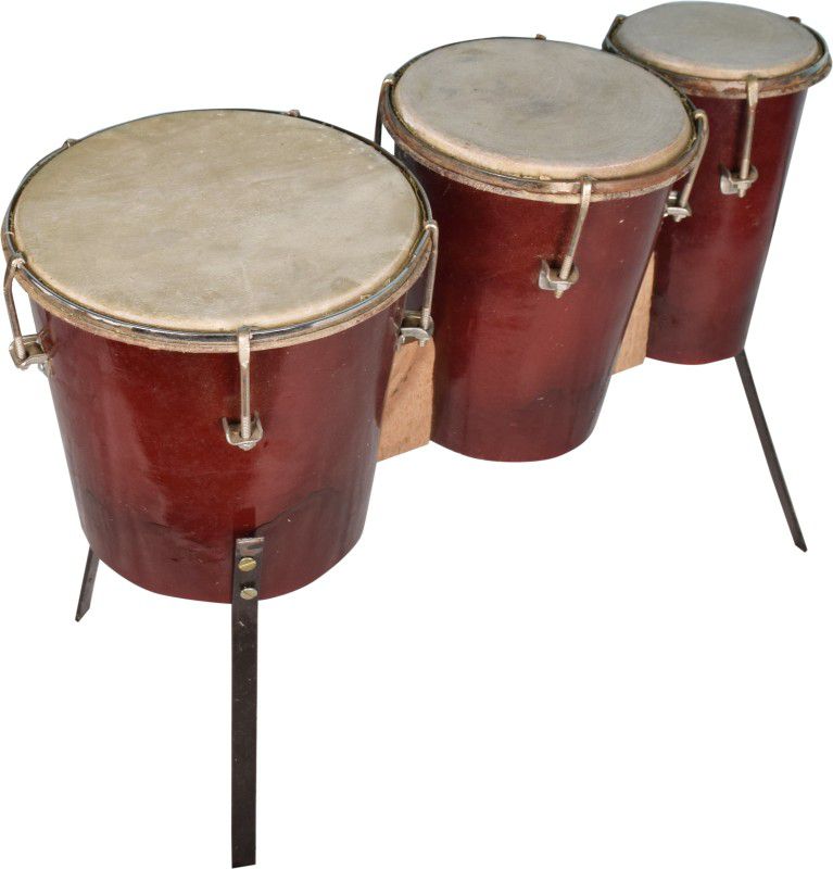 Kannan musical instruments KM-026 Wooden Bongo  (52 cm)