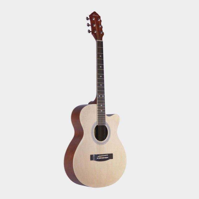 Hertz hza4000 Semi-acoustic Guitar Rosewood Rosewood Right Hand Orientation  (Yellow, Brown)