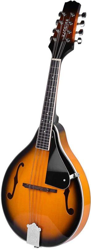KADENCE Acoustic Mandolin Sunburst, A style, F Holes, 8 strings Acoustic Guitar Hard Wood Rosewood  (Vintage Sunburst)