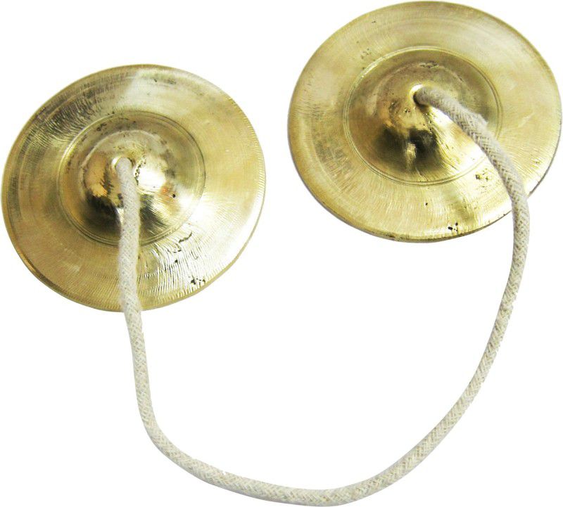 E handicrafts Manjira Pair 8cm set of 1 Kartal Instrument