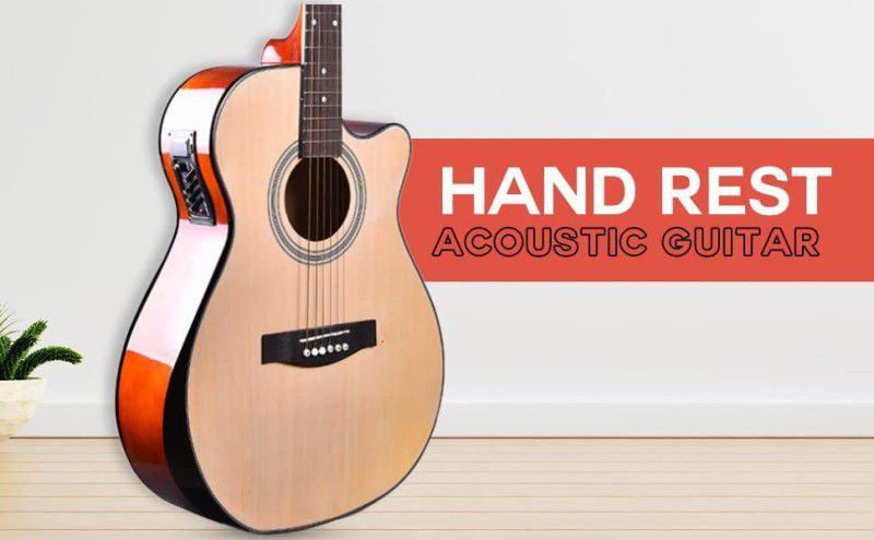 KADENCE Frontier Series Q10 (Hand Rest) Acoustic Guitar With Equalizer and Bag Acoustic Guitar Rosewood Carbon Fibre  (Antique Natural)