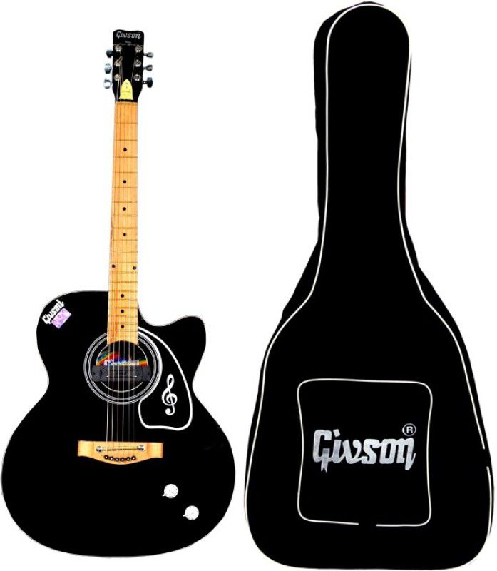 Givson Venus Acoustic Guitar Rosewood Rosewood  (Black)
