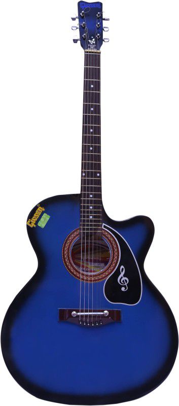 Givson GVS-BLUE Acoustic Guitar Rosewood Rosewood Right Hand Orientation  (Blue)