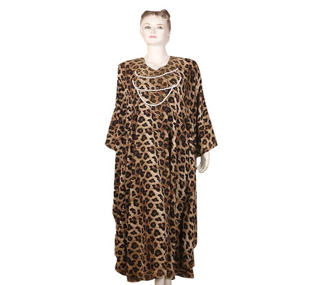 tiger print mala Abaya
