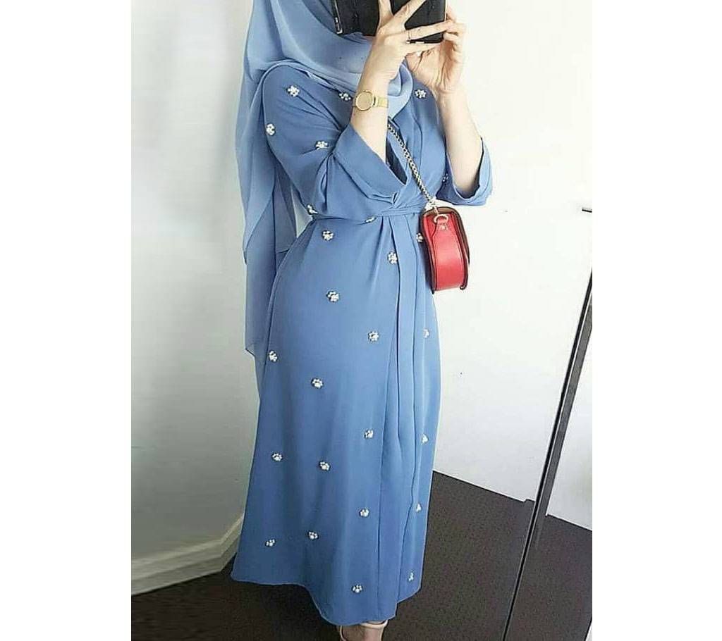 Light Blue Alex/Georgette Borka For Women