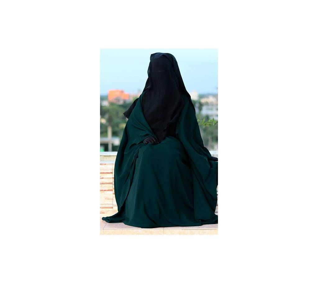 Ladis Stitch Abaya (BMW Fabric)