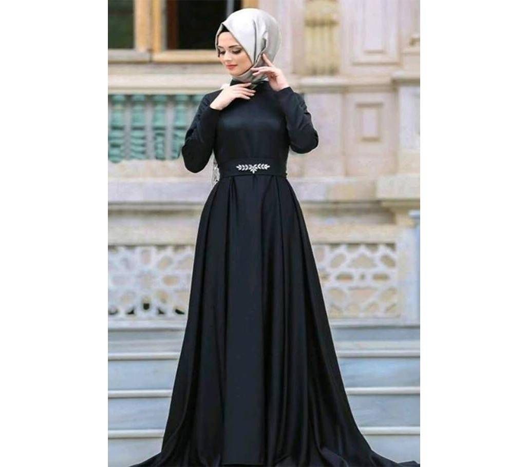 Black Shartin Borka For Women