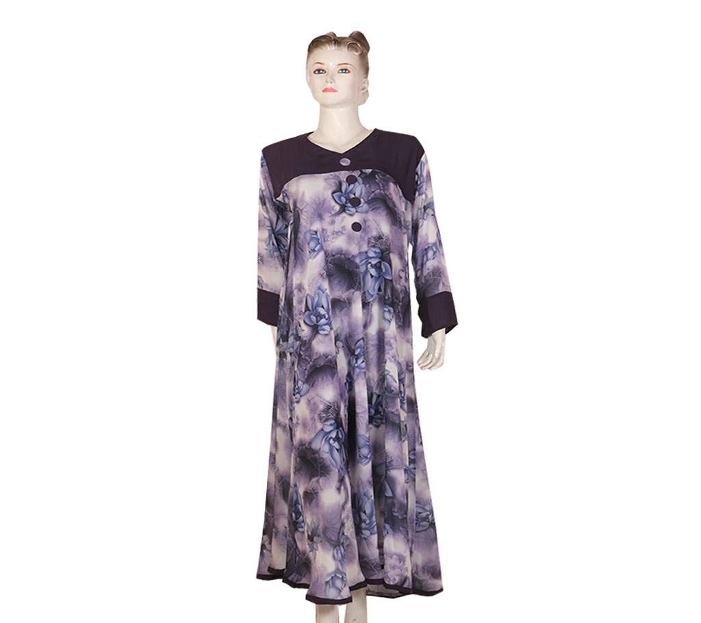 Half body print borka