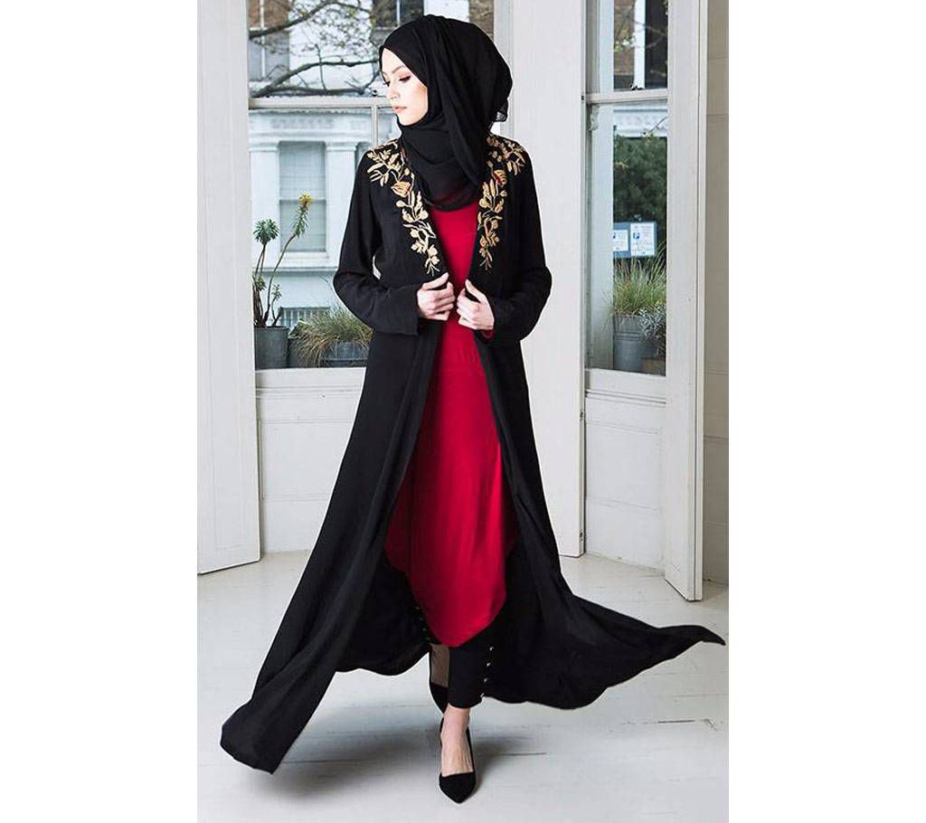 Double Part Elegant Abaya 