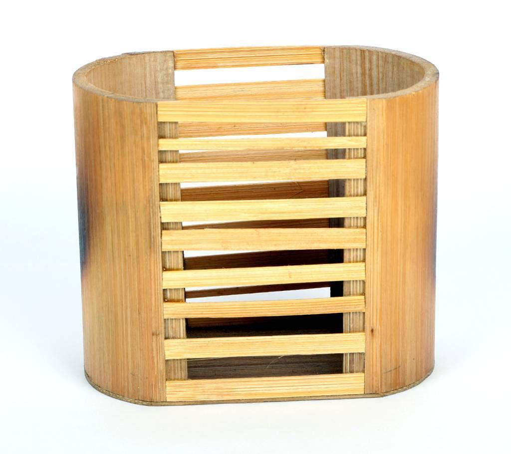 Eco Friendly Bamboo Made Pen Holder 