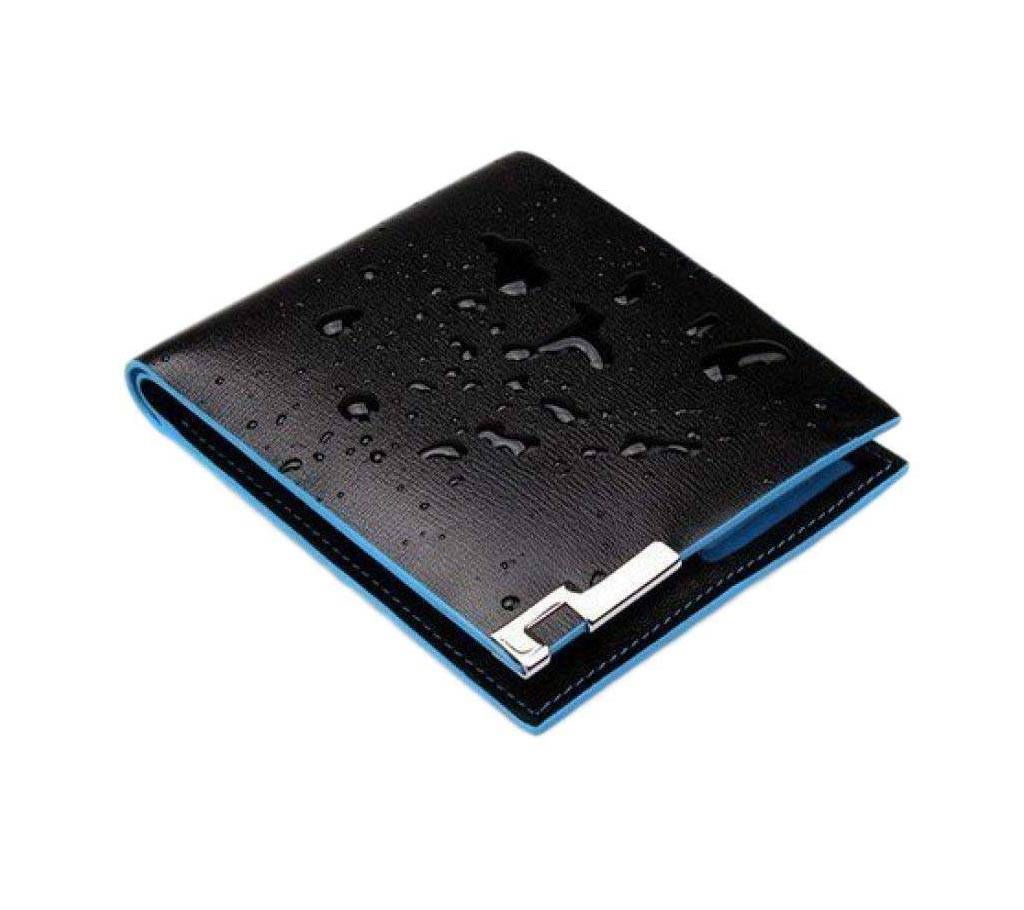 Menz Casual Cowhide Men's Wallet - Black