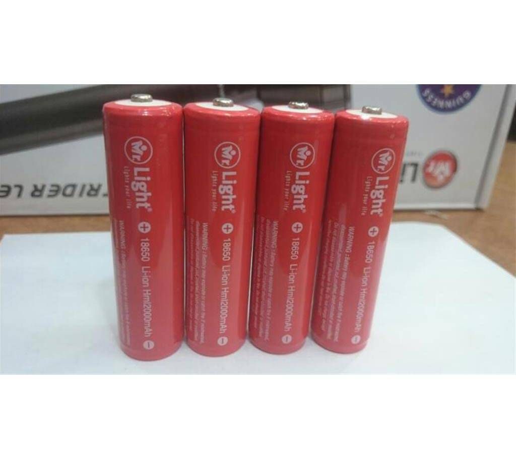 Mr.light 18650 Li-ion Rechargeable battery