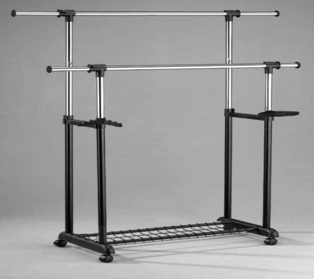 CLOTH HANGER RACK (Double Hanger Single Rack)