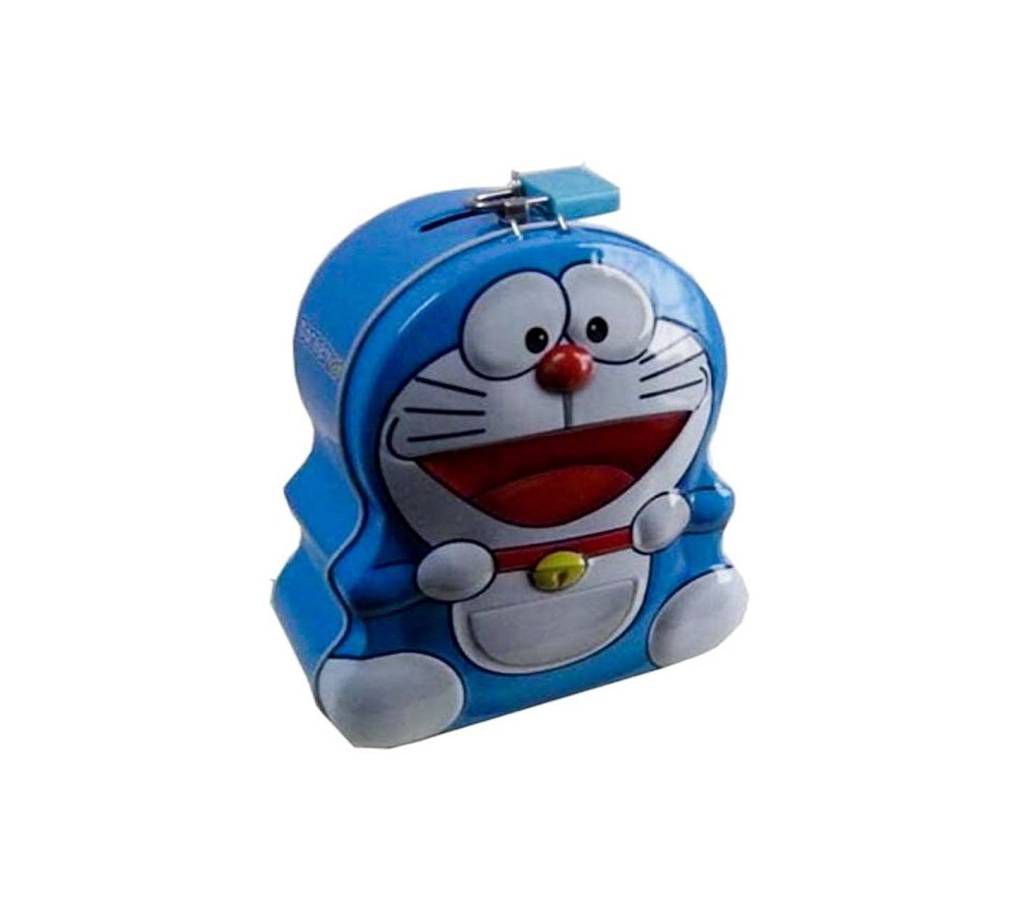 Doraemon Cartoon Metal Kiddy Piggy Bank -Coin box