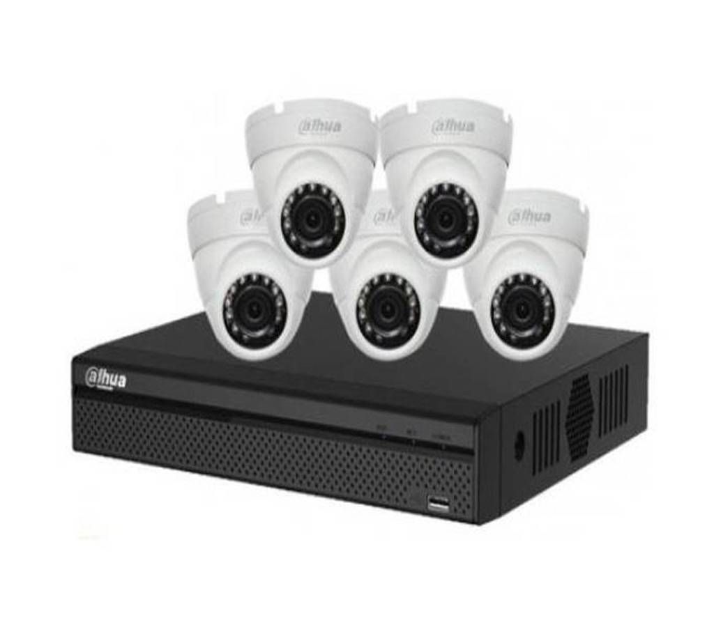 CCTV Package Dahua 8 Channel DVR 5-Pcs Camera 1TB