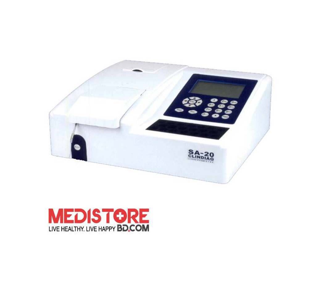 SA-20 Semi Automatic Biochemistry Analyzer