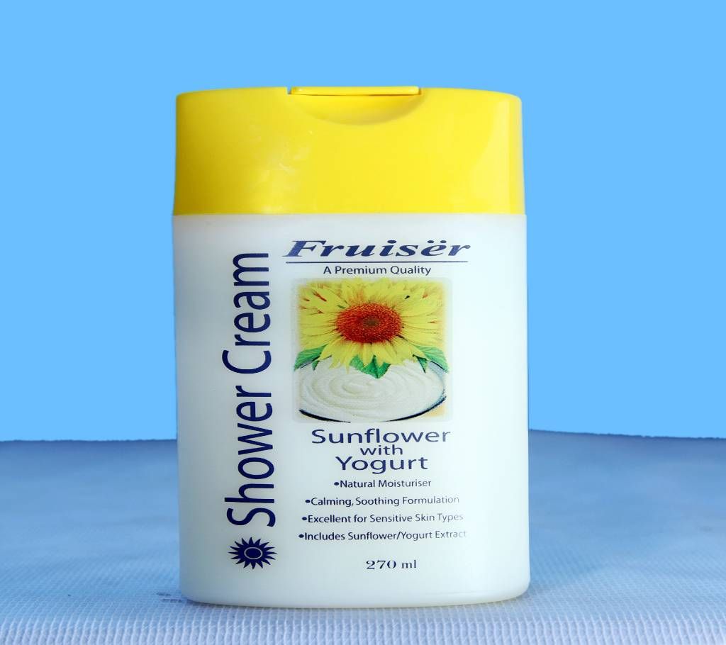 Fruiser Shower Cream (Sunflower with Yougurt) - 270ml