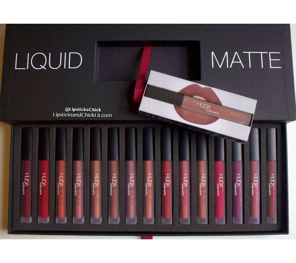 Huda beauty liquid matte - UAE (16pc full set)