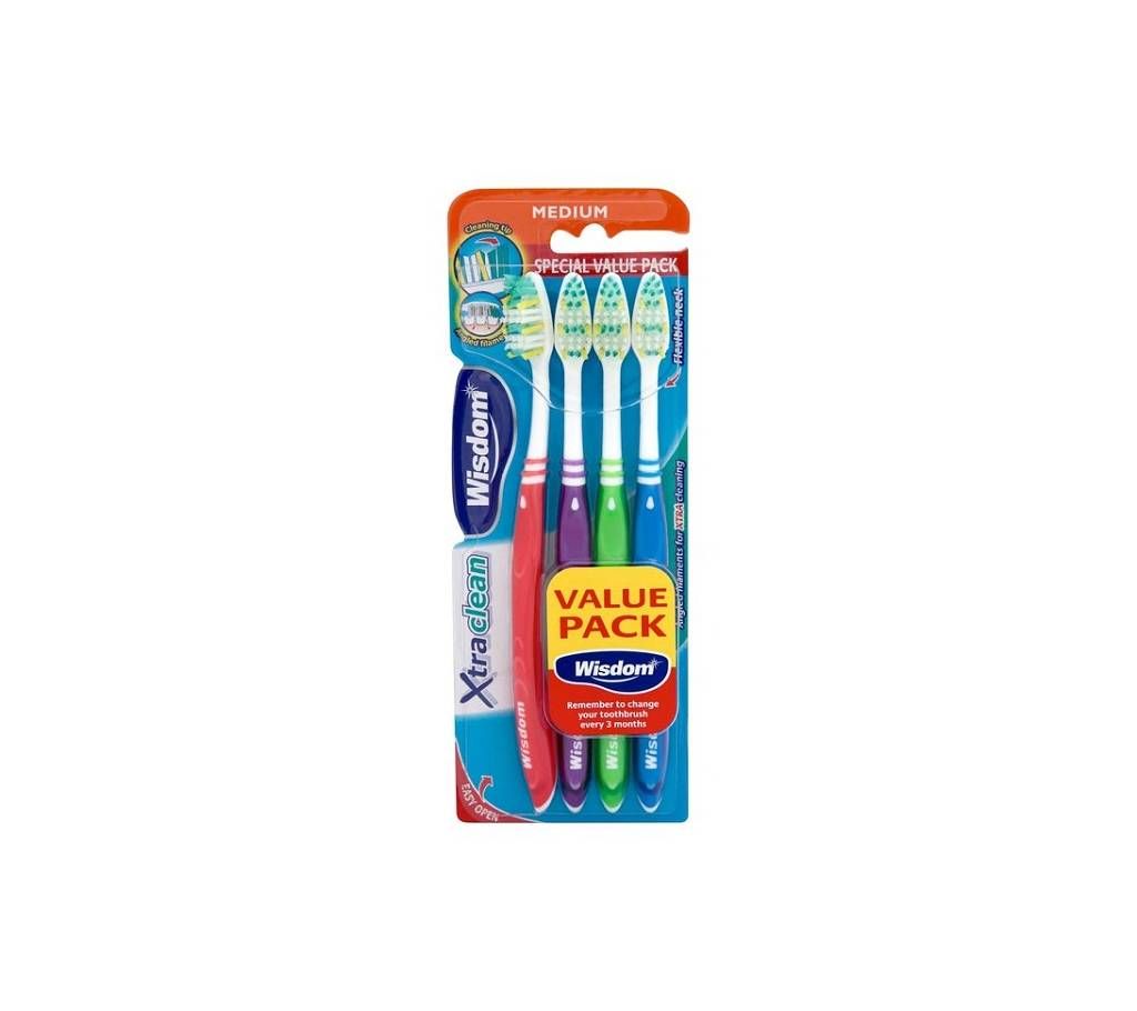Wisdom Essential Clean 5 Toothbrushes England
