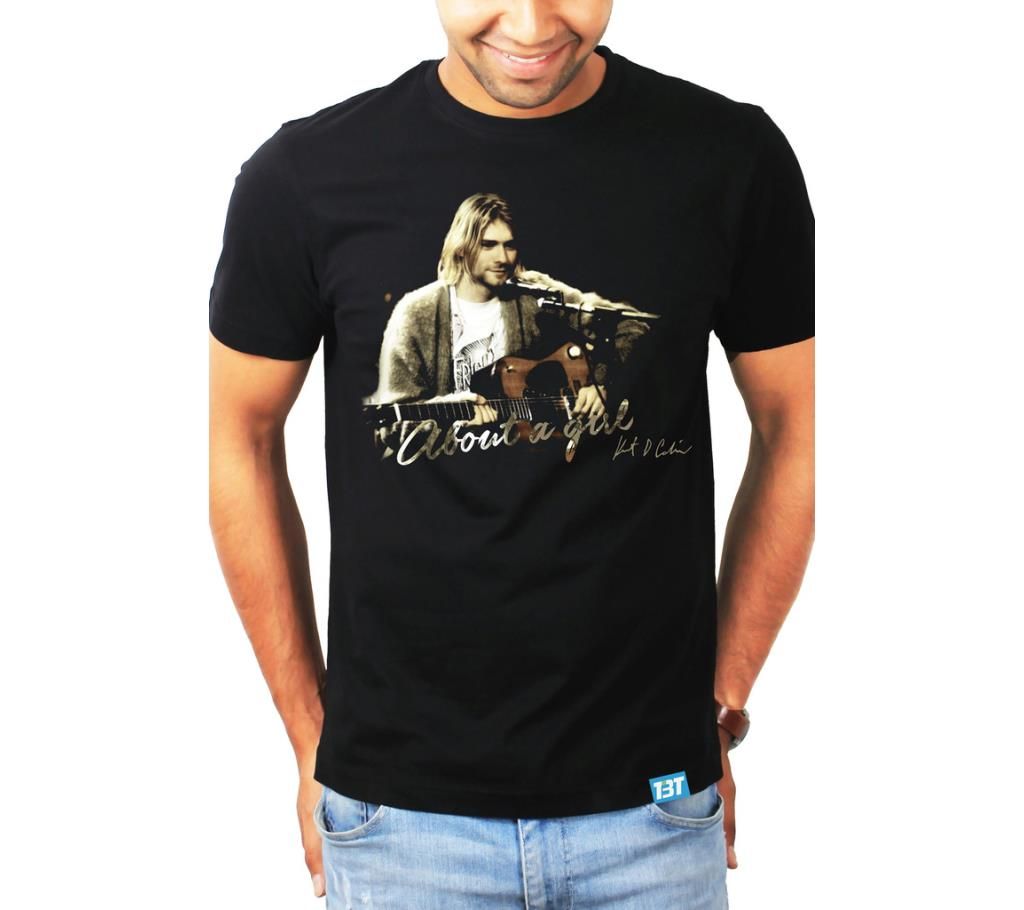 About a girl - Nirvana - Music T-shirts by The Banyan Tee
