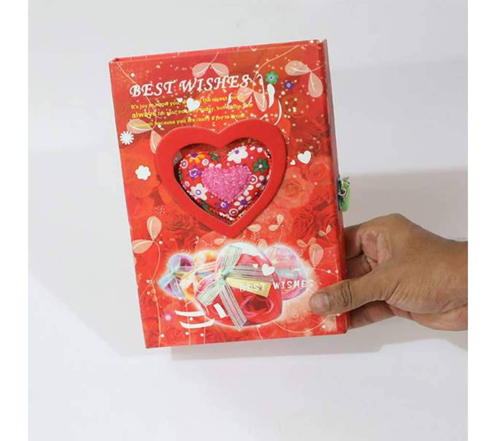 Lock Diary-Red