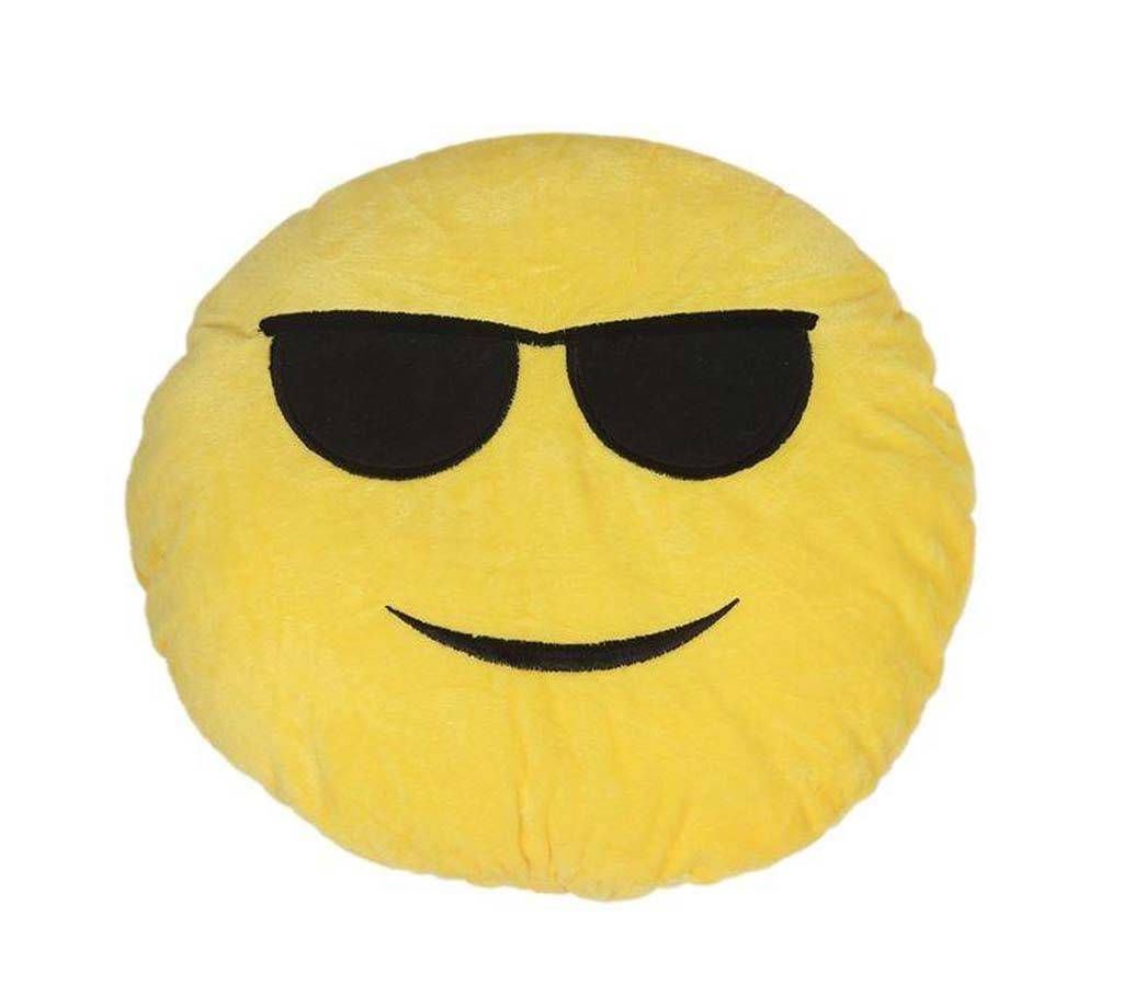 Sunglass Emoji Pillow