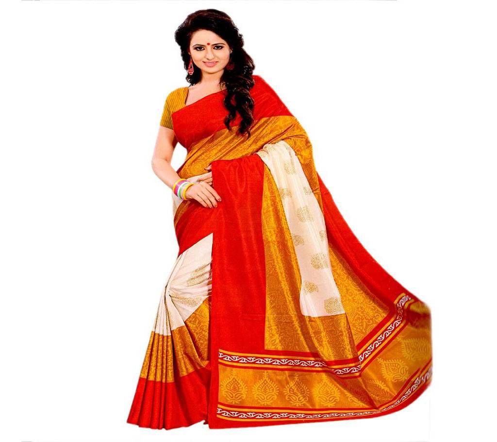 Art Silk Saree with Blouse Piece 