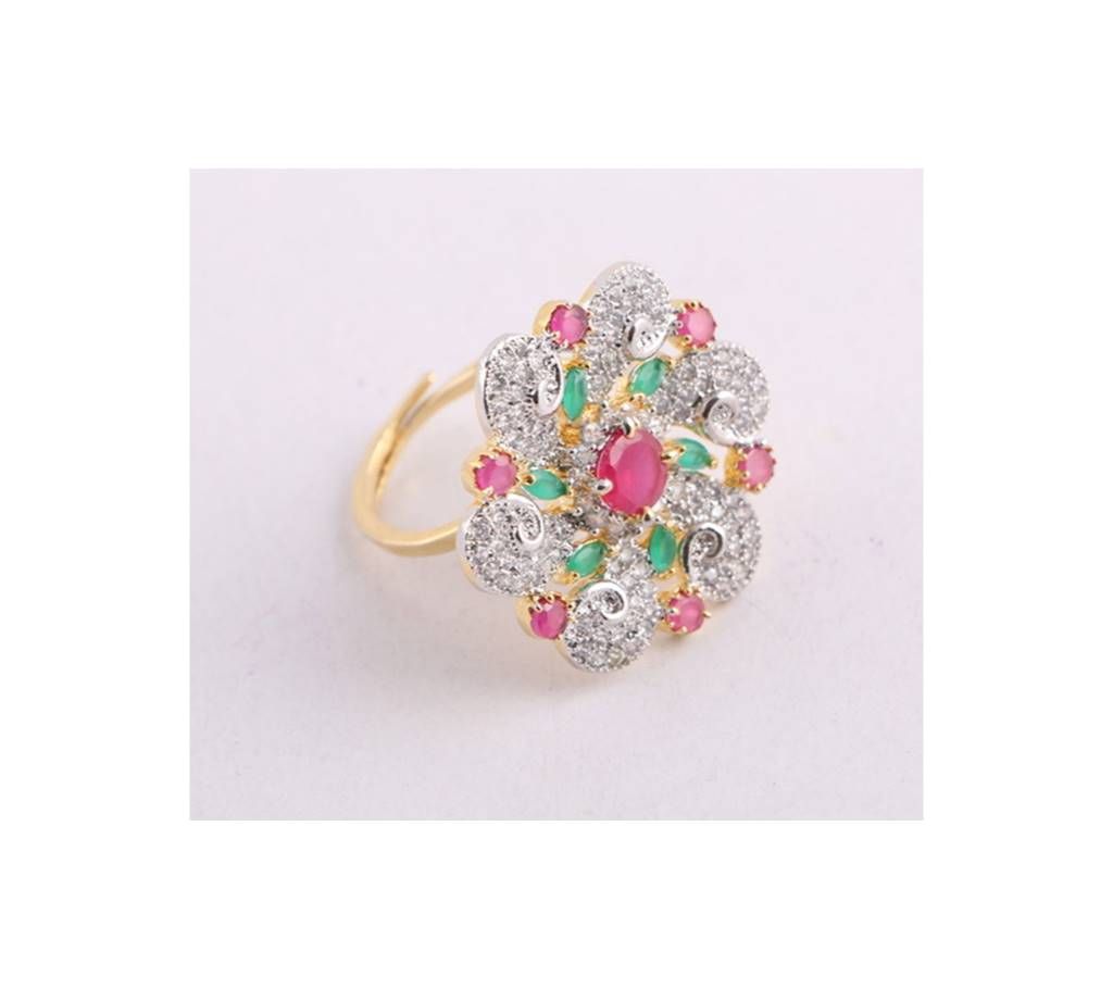 AD Stone Finger-Ring For Ladies