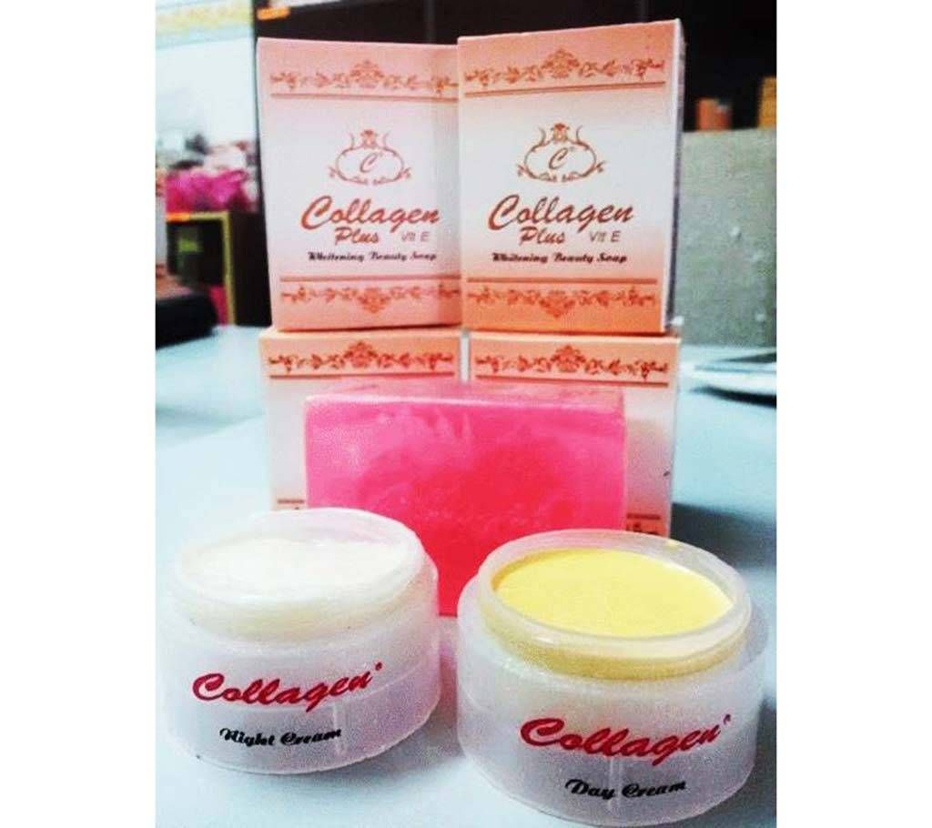 Collagen(+)DAY & NIGHT CREAM+BEAUTY SOAP