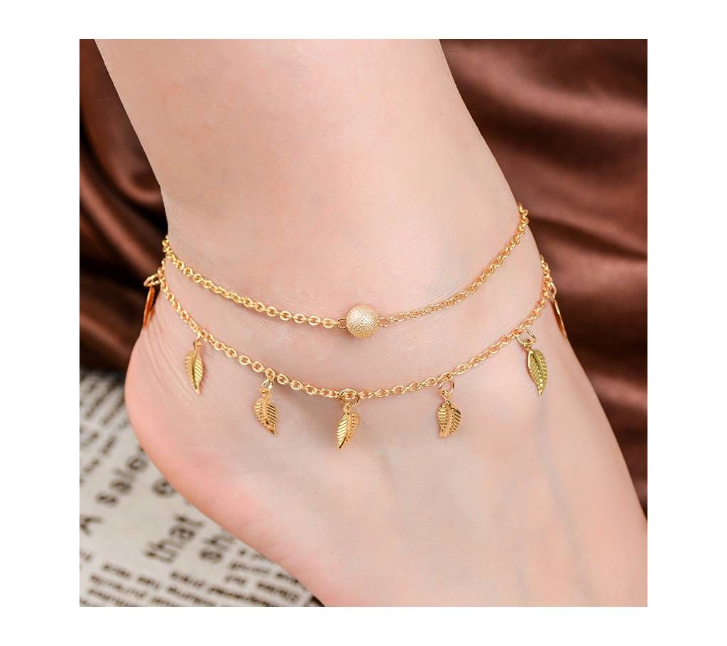 My Love Leaf Chain Ankle or Bracelet