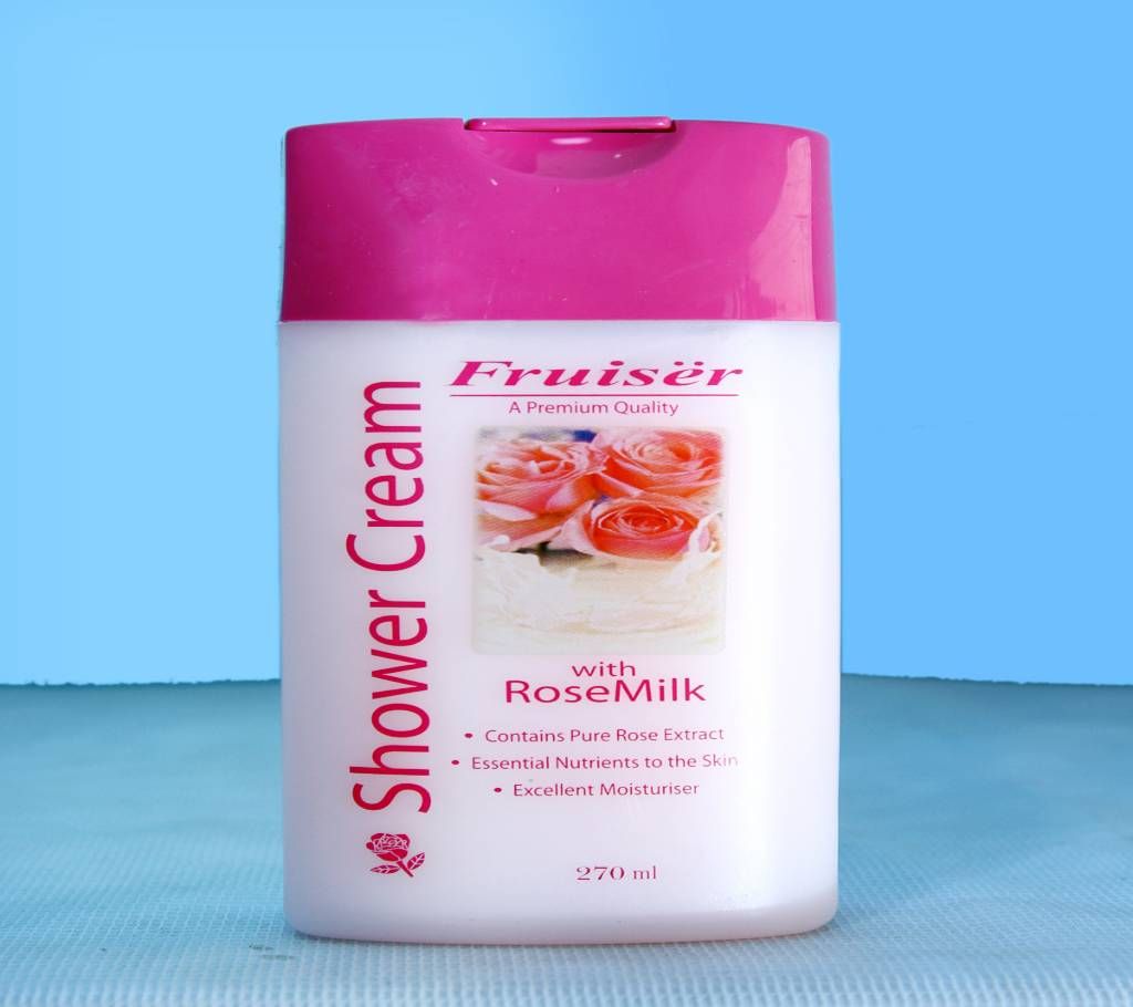 Fruiser Shower Cream (Rose Milk) - 270ml