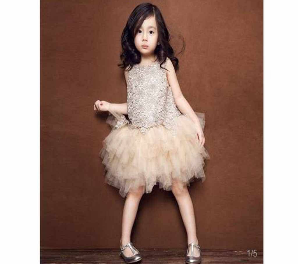 Korean Baby Puff Princess Dress 
