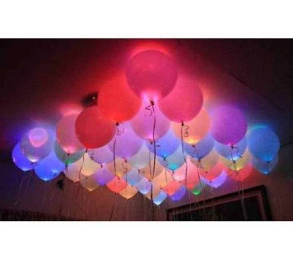 Valentine Day Special LED Balloon (5 pcs)