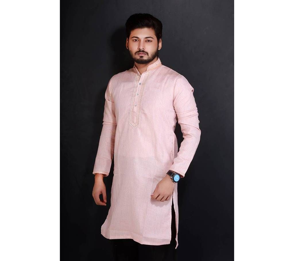 Semi-long Gents Cotton panjabi 900
