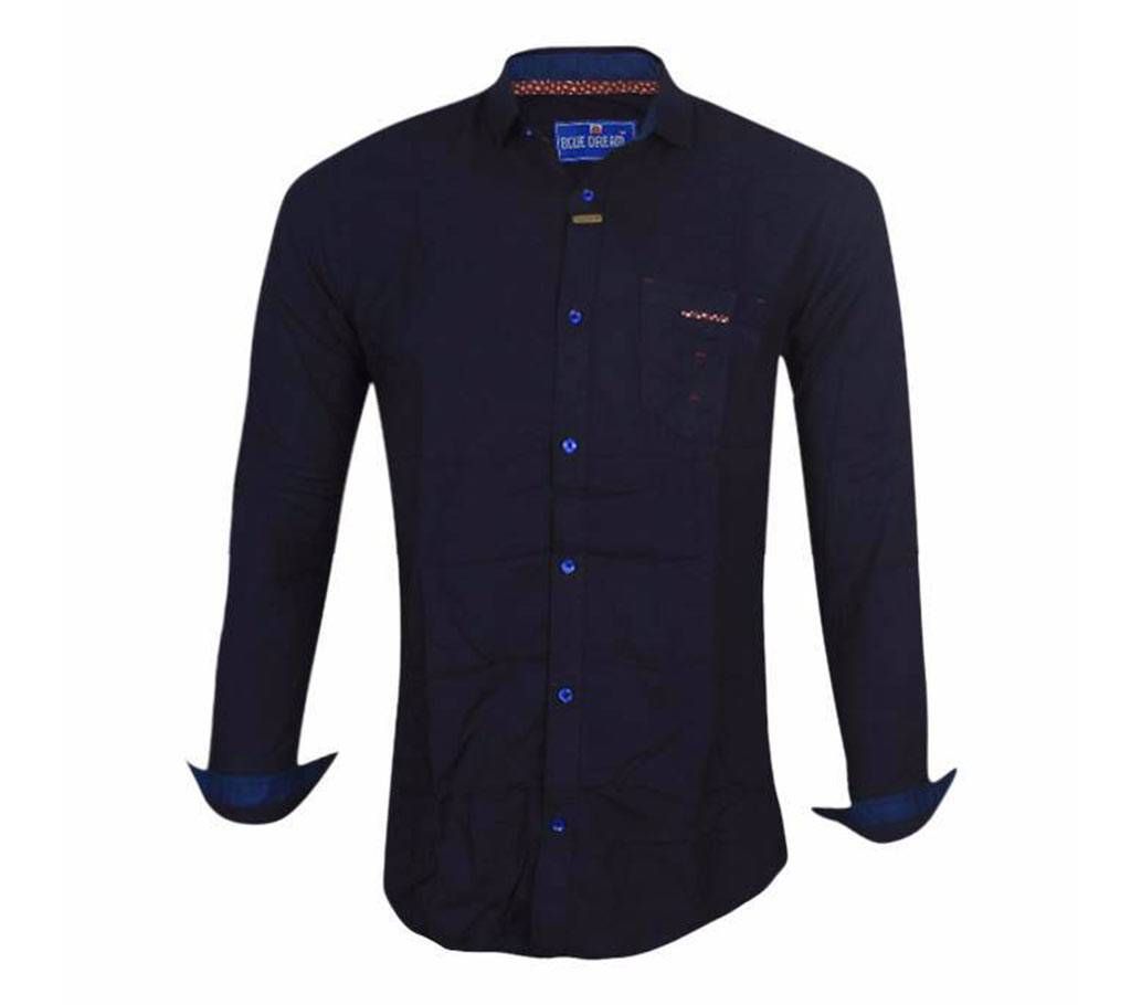 CASUAL MIXED COTTON FULL-Sleeve SHIRT for Men