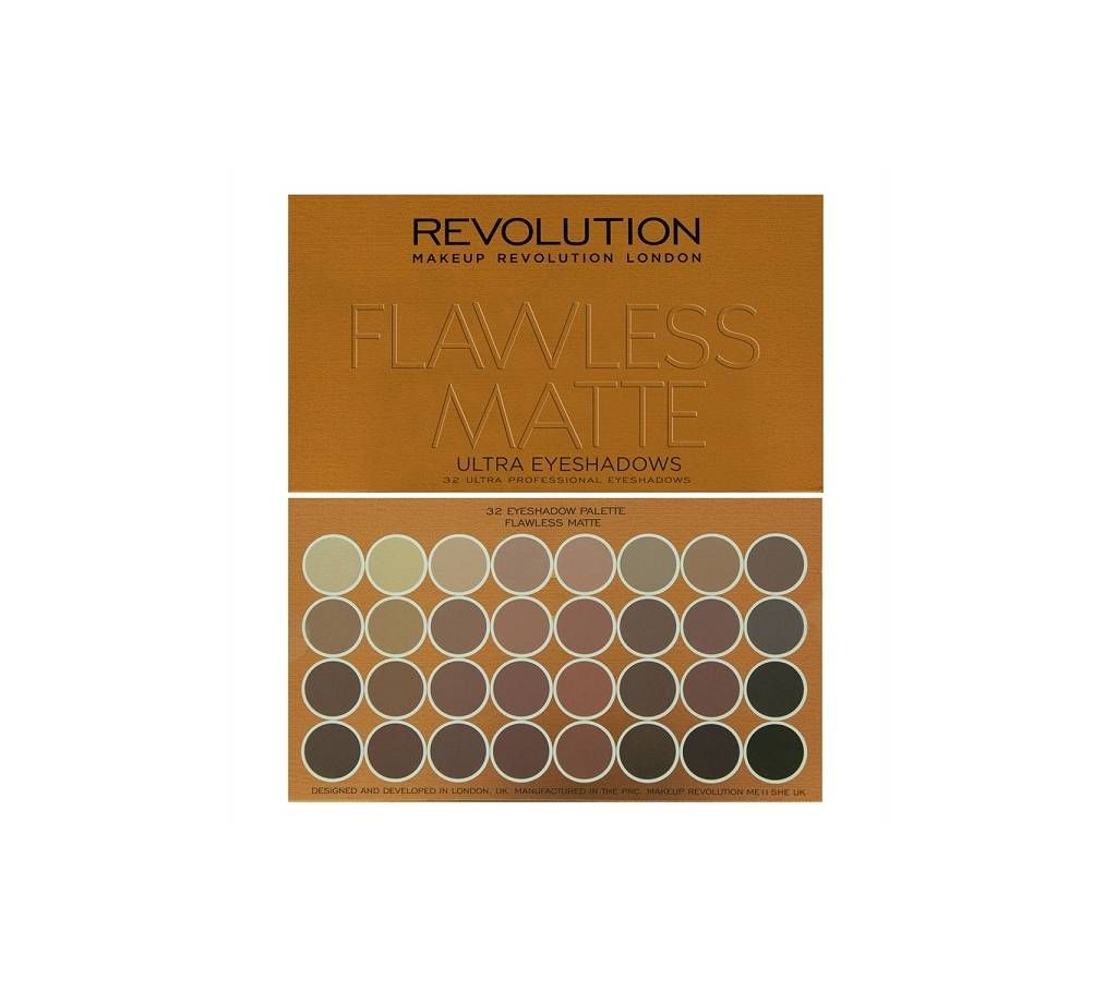 REVOLUTION EYESHADOW FLAWLESS MATTE