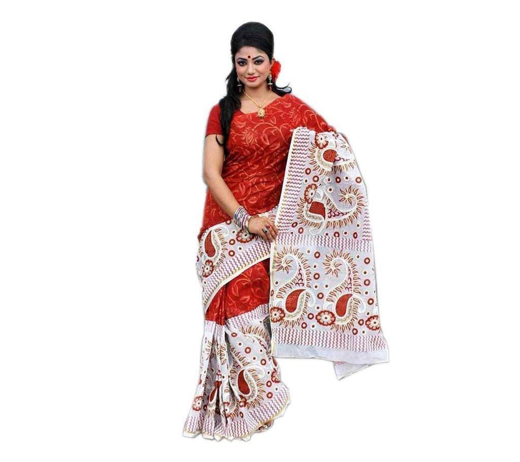 Printed Cotton sharee