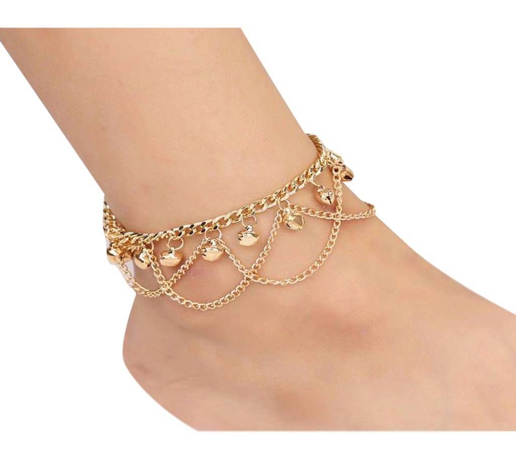 Gold Metal Chain Anklet