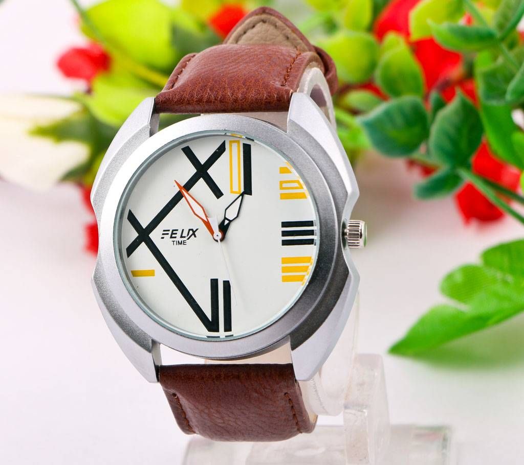 Felix time mens casual wrist watch 
