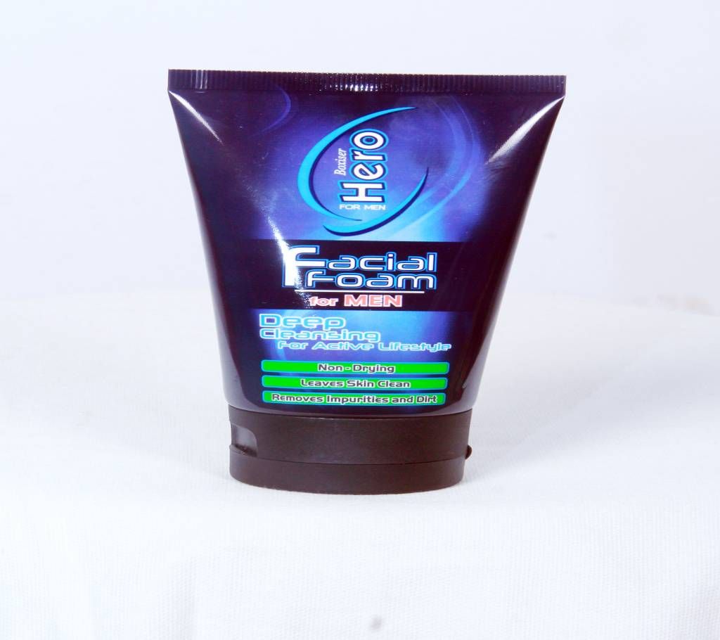 Boxiser HERO Men Deep Cleansing Facial Foam-100ml
