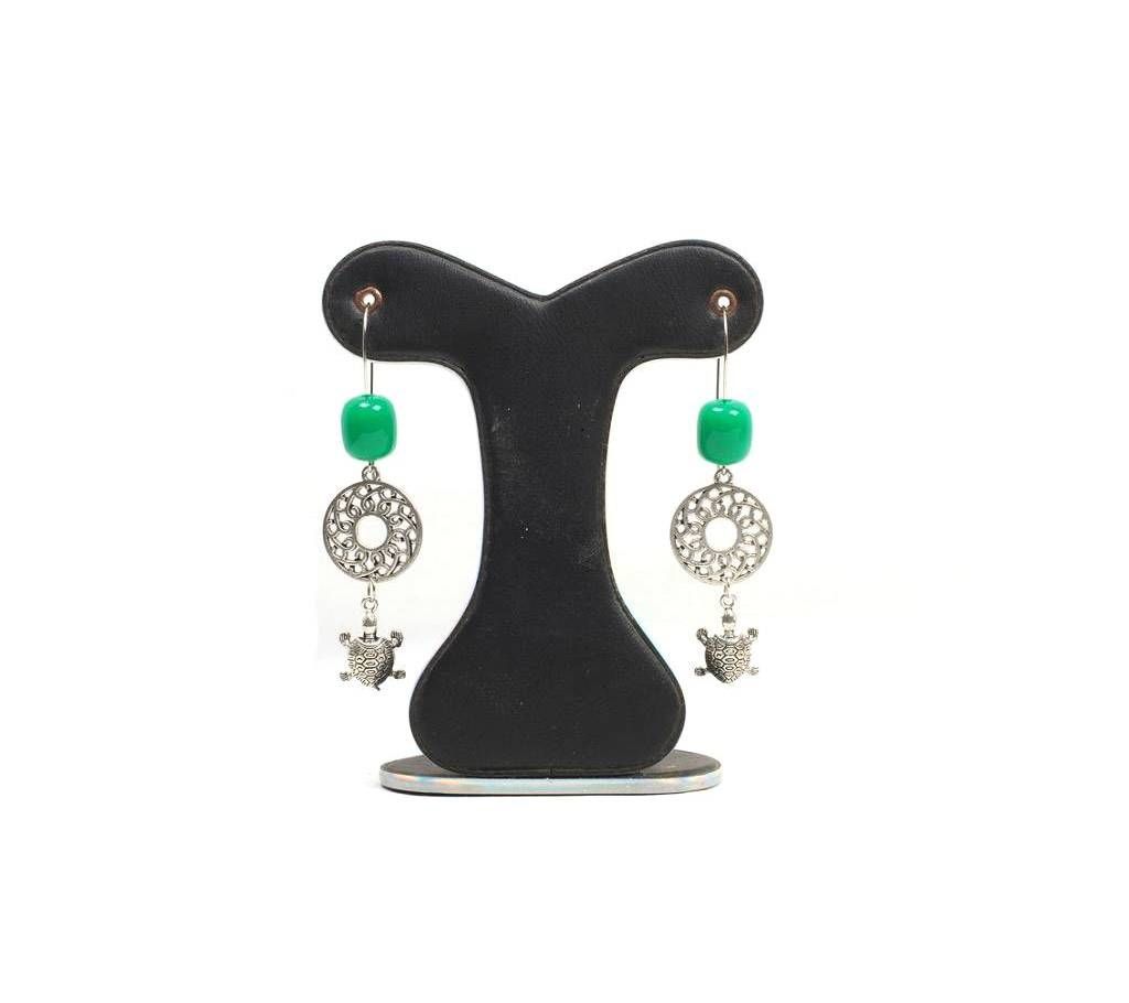 Green Stylish Indian Earring